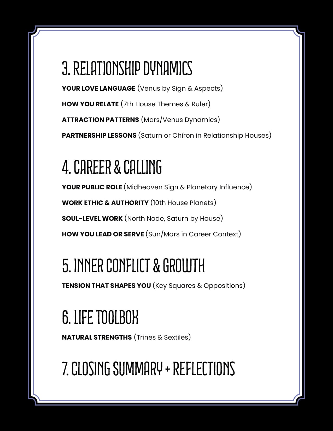 ☀️ Deep Astrological Birth Chart