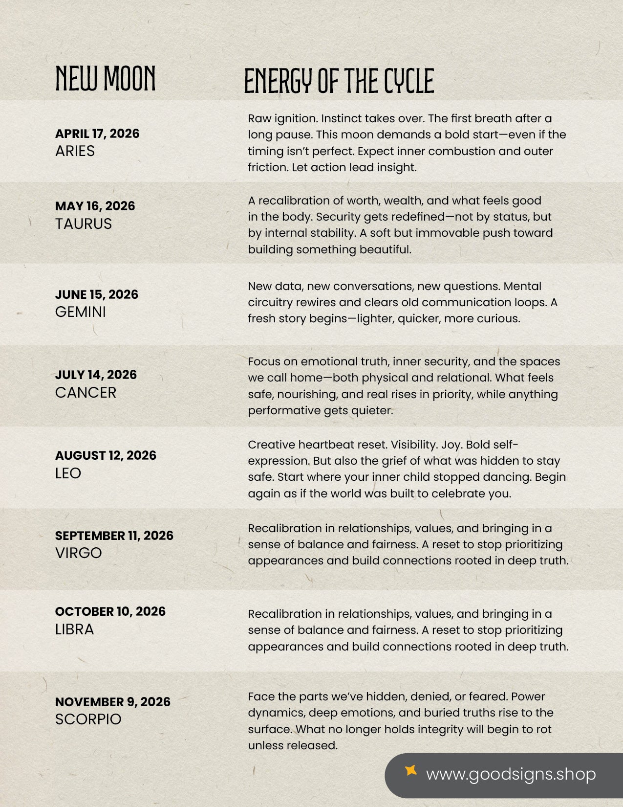PHASE WORK | A Workbook for Turning Lunar Cycles into Lasting Change