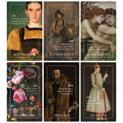 The Brushstroke Oracle | 80 Card Deck | Exclusive to Good Signs