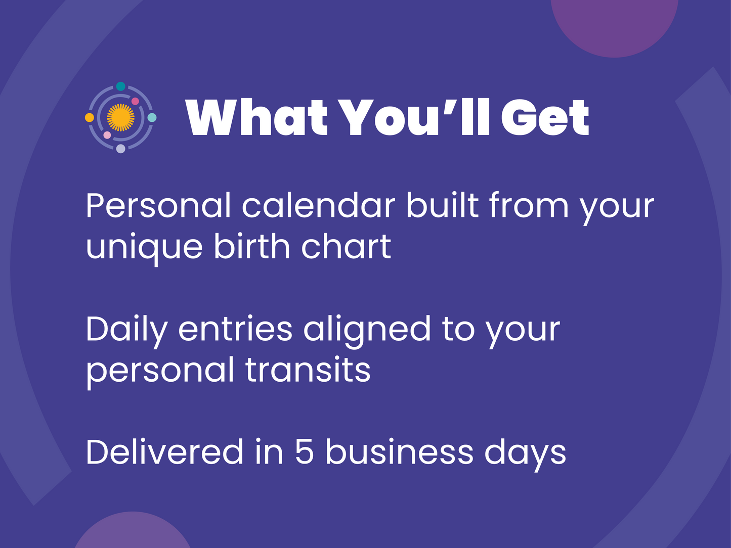 Daily Life Astro Calendar-Unique to You