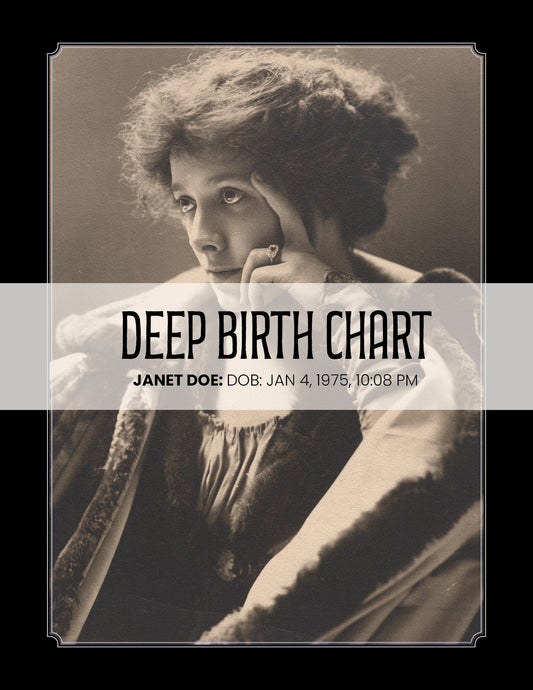 ☀️ Deep Astrological Birth Chart