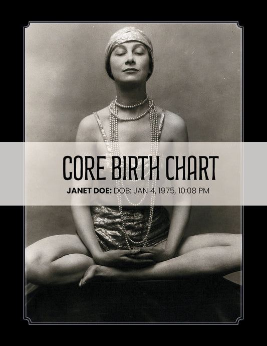 🌜 Core Astrological Birth Chart