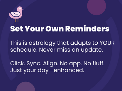 Daily Life Astro Calendar-Free Trial