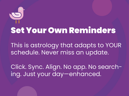 Daily Life Astro Calendar - For Everyone